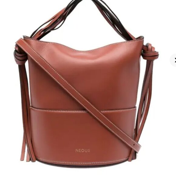 NEOUS  musca leather bucket bag - Picture 2 of 7
